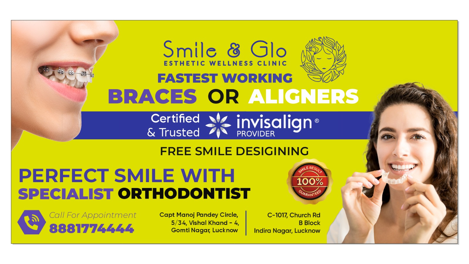 Top Orthodontist In Lucknow - Smile & Glo